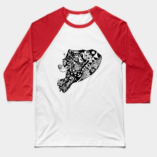 fish doodle Baseball T-Shirt